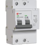 Выключатель автоматический дифференциального тока C 40А 100мА тип AC 6кА АД-2 S ...
