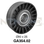 GA35402, Ролик ремня поликлинового AUDI 100 90-94, 80 91-96, CABRIOLET 92-00 ...