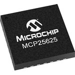 MCP25625T-E/ML, 1Mbps Transceiver 4.5V~5.5V QFN-28-EP(6x6) CAN ICs