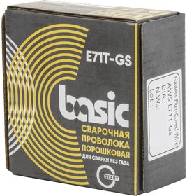Basic e71t-gs д.1,0 (5кг) проволока сварочная порошковая STB71150U