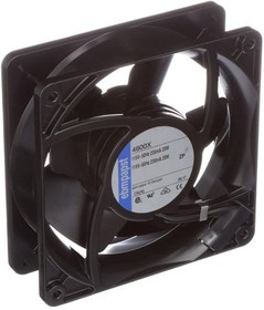 Фото 1/5 4600X, AC Fans Tubeaxial Fan, 119x119x38mm, 115VAC, 106CFM, 18W, 50dBA, Sleeve, Terminals