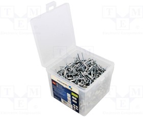 HT2C174, Rivet; aluminium; Rivet diam: 4mm; L.rivet: 10mm; 800pcs.