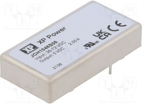 JCH1048S05, Isolated DC/DC Converters - Through Hole DC-DC, 10W,SINGLE OUTPUT