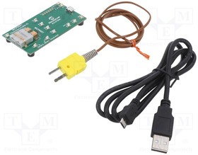 EV15T80A, Dev.kit: Microchip; USB cable,prototype board,thermocouple K