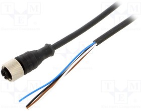 Фото 1/7 XZCP1141L10, Connection lead; M12; PIN: 4; straight; 10m; plug; 250VAC; 4A; IP67