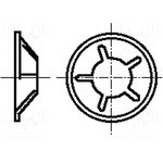 B10/BN833, Шайба стопорная, пружинная сталь, 10мм, BN: 833