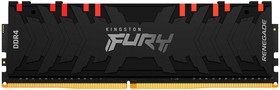 Фото 1/10 Оперативная память Kingston Fury Renegade KF436C16RBA/8 DDR4 - 1x 8ГБ 3600МГц, DIMM, Ret