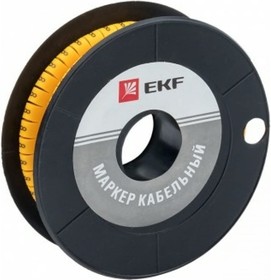 Кабельный маркер 4,0 мм2, 8, 500 шт, ЕС-2, PROxima plc-KM-4-8