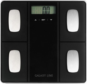 Фото 1/7 Весы напольные электронные Galaxy Line GL 4854 макс.150кг черный