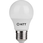 HiTT Лампочка Светодиодная E27 12Вт 230В 1090Лм 6500К Холодный белый свет Груша ...