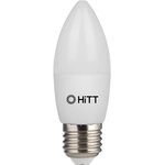 HiTT Лампочка Светодиодная E27 9Вт 230В 870Лм 6500К Холодный белый свет Свеча ...