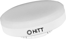 HiTT Лампочка Светодиодная 9Вт 230В 1090Лм 6500К Холодный белый свет Шайба 1010090 HiTT-PL-GX53- 9-230-GX53-6500