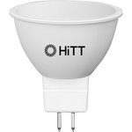 HiTT Лампочка Светодиодная 9Вт 230В 850Лм 4000К Нейтральный белый свет Софит 1010068 HiTT-PL-MR16-9- 230-GU5.3-4000