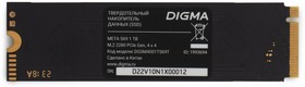 Фото 1/4 Накопитель SSD Digma PCIe 4.0 x4 1TB DGSM4001TS69T Meta S69 M.2 2280