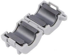 Фото 1/6 ZCAT2017-0930, Ferrite Clamp On Cores Round 9mm Cable Clamp Filter