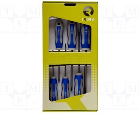 Фото 1/2 459-6B-C, Kit: screwdrivers; Torx®; Size: TX10,TX15,TX20, TX25,TX27,TX30