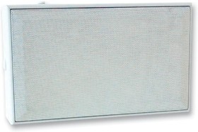 WL 13 PR, 100V Wall Mount Cabinet Speaker with Volume Control, 6W RMS, White
