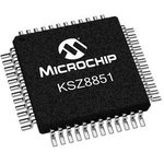 KSZ8851SNLI, Ethernet ICs 10/100 Controller w/ SPI Bus I/F