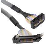 XW2Z-050A, Specialized Cables 0.5m Cbl Screw Term.