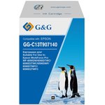 Картридж струйный G&G GG-C13T907140 черный (270мл) для Epson WorkForce Pro ...