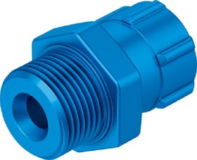 CK-1/4-PK-4, CK Series Straight Fitting, G 1/4 Male to Push In 6 mm, Threaded-to-Tube Connection Style, 2029