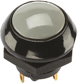 Фото 1/2 P9-513128W, Push Button Switch, Momentary, Panel Mount, SPDT, 25V dc, IP68S