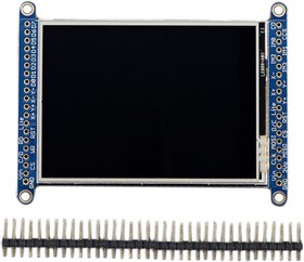 Фото 1/7 Adafruit 1770, TFT LCD Display 2.8in Resistive Touch Screen Display Module With MicroSD Socket - ILI9341