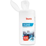 Туба с чистящими салфетками BURO BU-TSURL, для поверхностей и офисной мебели ...