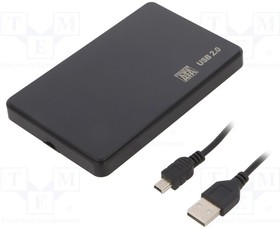 51862, Корпус для дисков: 2,5"; PnP; V: SATA III,USB 2.0; USB,SATA