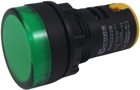 RAD223B, 22MM SWITCHES LED PILOT GREEN 24V