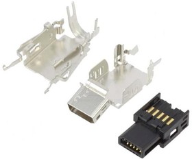 Фото 1/4 09451819000XL, Modular Connectors / Ethernet Connectors 10B-1 Solder Plug