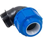 Отвод компрес. для пэ труб нр 32x1_1/4" 160/20 Lm34008032032