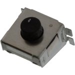 1571407-1, Switch Tactile OFF (ON) SPST Round Button Gull Wing 0.05A 24VDC 2.55N ...