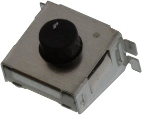 1571407-1, Switch Tactile OFF (ON) SPST Round Button Gull Wing 0.05A 24VDC 2.55N SMD Loose