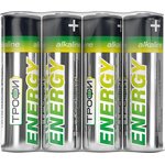Батарейки Трофи LR6-4S ENERGY Alkaline