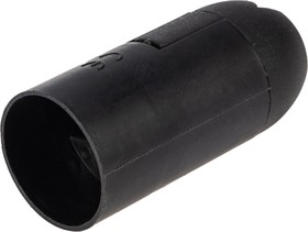 Фото 1/10 11-8843-4, Патрон пластиковый термостойкий подвесной Е14, черный
