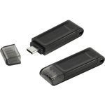 Флеш-память Kingston DataTraveler 70, USB-C 3.2 G1, чер, DT70/128GB