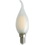 Лампа светодиодная LED FILAMENT TAIL CANDLE 5W 515Lm E14 4500K FROSTED TH-B2139