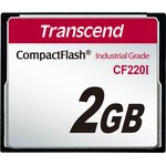 Карта памяти 2Gb Compact Flash Transcend 220x (TS2GCF220I)