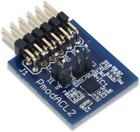 Фото 1/3 410-255, Pmod ACL2: 3-axis MEMS Accelerometer Expansion Module