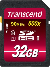 Фото 1/5 TS32GSDHC10U1, 32 GB SDHC SD Card, Class 10, UHS-1 U1