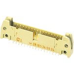 09185066914, Harting SEK 18 Series Straight Through Hole PCB Header ...