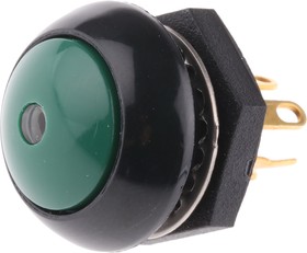 Фото 1/4 LP9-11131F25, Illuminated Push Button Switch, Momentary, Panel Mount, 11mm Cutout, SPDT, IP68