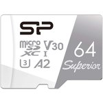 Флеш карта microSD 64GB Silicon Power Superior Pro A2 microSDXC Class 10 UHS-I ...