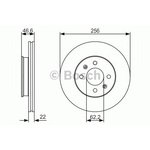 0 986 479 R77, 0 986 479 R77_диск тормозной передний!\ Hyundai Accent ...