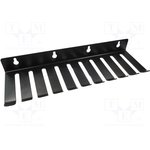 CP37010, Cable Rack with 10 Slots, Black