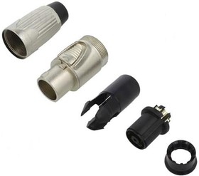 NLT8FXX, Loudspeaker Connectors speakON STX XX series - 8-pole female - nickel/silver