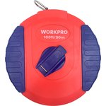 Рулетка 30м (фиберглассовый корпус) WP263001 WORKPRO