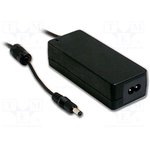 GSM60B18-P1J, Блок питания импульсный, 18В DC, 3,33А, Вых 5,5/2,1, 60Вт