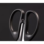 Ножницы Deli EM611 офисные 210мм ручки пластиковые сталь ассорти чехол с европодвесом